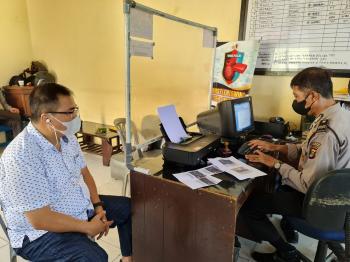 Layanan Masyarakat di Polsek Teluk Betung Utara Sangat Memuaskan.